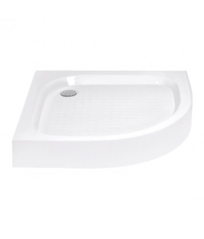 Душевой поддон Kapielka ST90x90x14 низкий, полукруглый (Lidz)