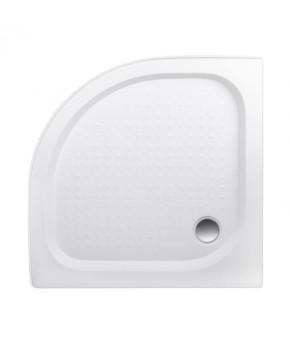 Душевой поддон Kapielka ST90x90x14 низкий, полукруглый (Lidz)