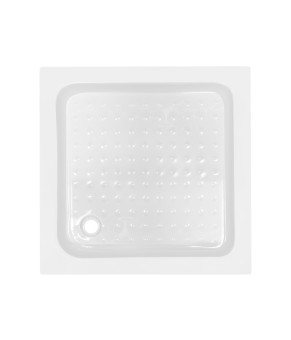 Душевой поддон KAPIELKA ST80x80х14 низкий, квадратный, диаметр слива 52 мм Lidz (SD00051136)