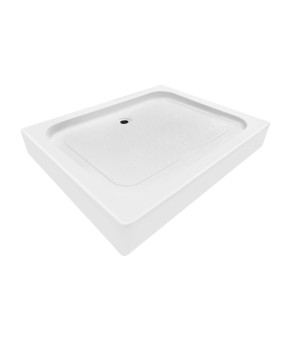 Душевой поддон KAPIELKA ST100x80х14 низкий, прямоугольный, Ø52 мм Lidz (SD00051133)