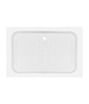 Душевой поддон KAPIELKA ST120x80х14 низкий, прямоугольный, диаметр слива 52 мм Lidz (SD00051134)