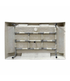 Душевой поддон KAPIELKA ST120x80х14 низкий, прямоугольный, диаметр слива 52 мм Lidz (SD00051134)