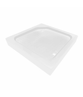 Душевой поддон KAPIELKA ST90x90х14 низкий, квадратный Lidz (LKAST909014S)
