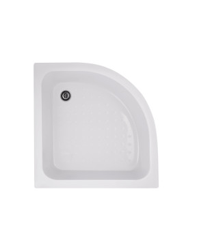 Душевой поддон Lidz KAPIELKA ST80x80x26 акриловый 80x80см полукруглый с панелью (LKAST808026)