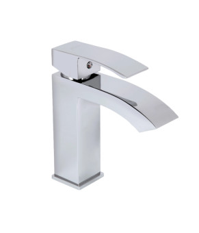 Смеситель для раковины Qtap Swan Cascada QTSWA270CRM45564 Хром (SD00051688)
