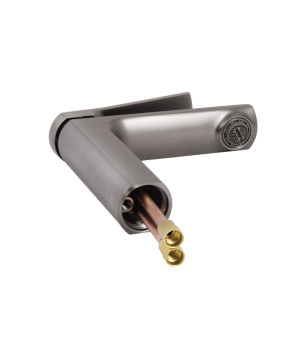 Смеситель для раковины Qtap Slavonice QTSLA270GMB45924 Gunmetal Black PVD (SD00052048)