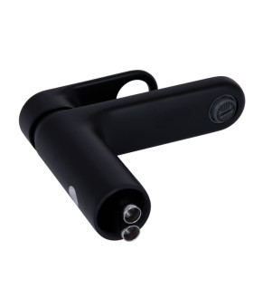 Смеситель для раковины Qtap Jay QTJAY270BLM45545 Black Matt