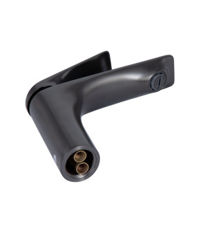 Смеситель для раковины Qtap Vlasta New QTVLA270GMB45641 Gunmetal Black PVD