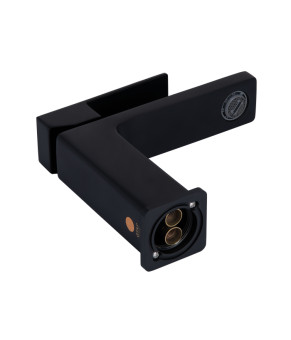 Смеситель для раковины Qtap Gemini QTGEM270BLM45674 Black Matt