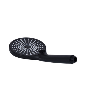 Универсальная душевая система Qtap Jay с изливом QTJAY111BLM45549 Black Matt
