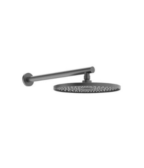 Душевая система Qtap Slavonice скрытого монтажа на 2 потребителя Gunmetal Black PVD (QTSLA113GMB45899)