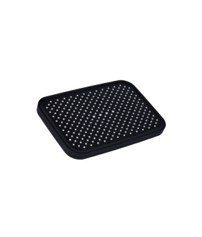Лійка для верхнього душу Qtap Hlavova 300x200 мм прямокутна QTHLA107BLM45783 Black Matt