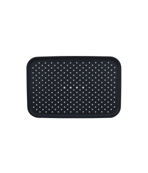 Лійка для верхнього душу Qtap Hlavova 300x200 мм прямокутна QTHLA107BLM45783 Black Matt