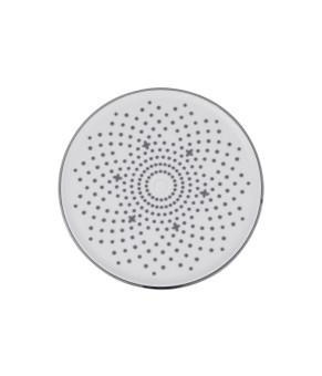 Лійка для верхнього душу Qtap Hlavova D 230 мм округла QTHLA107CRM45787 Chrome/White