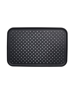 Лійка для верхнього душу Qtap Hlavova 330х220 мм прямокутна QTHLA107BLM45945 Black Matt