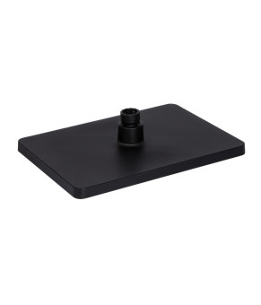 Лейка для верхнего душа Qtap Hlavova 280x190 мм Black Matt (QTHLA107BLM45947)