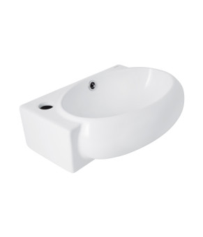 Раковина Qtap Leo 430x285x160 White (QT11111008LW)