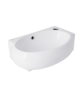 Раковина Qtap Leo 430x285x160 White (QT11111008RW)