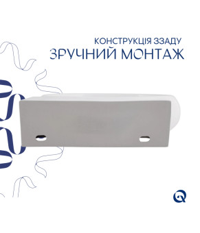 Раковина Qtap Leo 430x285x160 White (QT11111008RW)