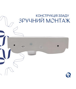 Раковина Qtap Tern 450х250х158 White QT1711H02LW