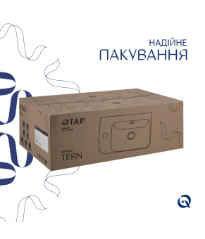 Раковина Qtap Tern 450х250х158 White QT1711H02LW