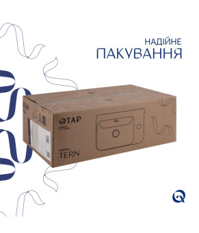 Раковина Qtap Tern 450х250х158 White QT1711H02RW