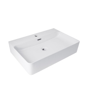 Раковина Qtap Nando LT 610х420х140 White (QT12116146W)