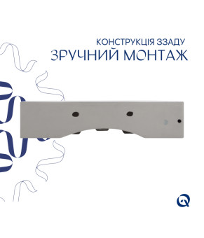 Раковина Qtap Nando LT 610х420х140 White (QT12116146W)