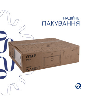 Раковина Qtap Nando LT 500х420х130 White (QT12116146AW)