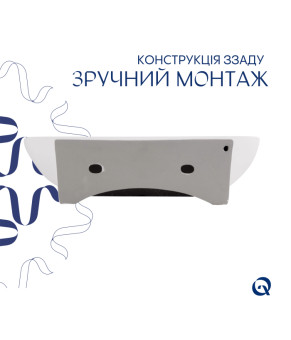 Раковина Qtap Cardinal 565х400х130 White (QT0411K177WN)