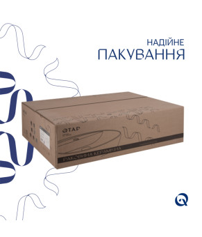 Раковина Qtap Cardinal 565х400х130 White (QT0411K177WN)
