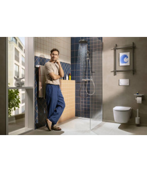 Душевая система Hansgrohe Activera S 240 1jet EcoSmart с термостатом Ecostat Fine Varia хром (28078000)