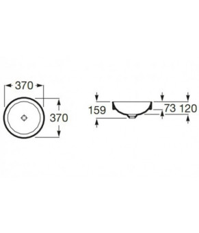 Раковина Roca Inspira Round A32752R000