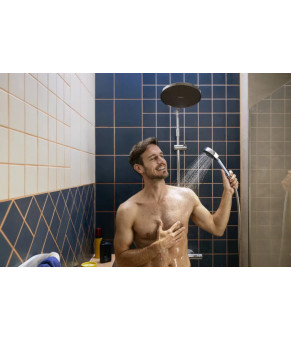 Душевая система hansgrohe Activera S 240 1jet EcoSmart с термостатом Ecostat Fine хром (28871000)