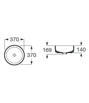 Раковина Roca Inspira Round A327523000