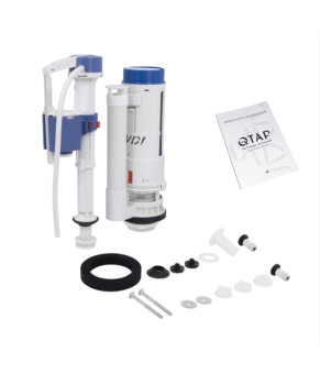 Унитаз Qtap Robin Ultra Quiet безободковый Soft-close, Черный матовый (QT13226083AMB)