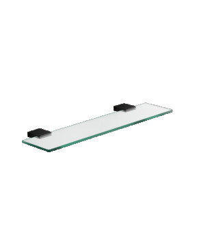 Полка стеклянная VBI NEPTUNE BLACK (VBI-040509BL)