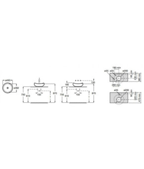 Раковина Roca Urbi-1 A327225000