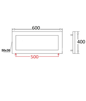 Полотенцесушитель Genesis Aqua Appena DRY GA-59001-1