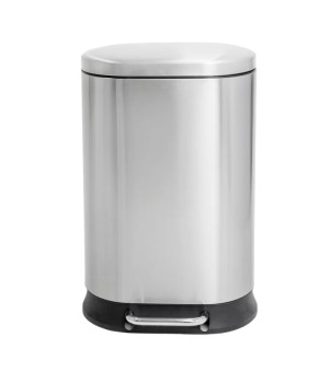 Мусорное ведро с плавным закрытием Mixxus Premium Strong-TC0120 SS Color 20л нержавеющая сталь (MI7081)
