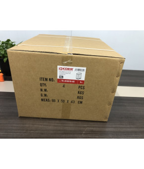 Ведро для мусора с плавным закрытием прямоугольное Koer TC-010315-02 15 л цвет нержавейка (KR5603)