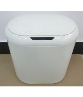 Мусорное ведро сенсорное овальное Mixxus Premium Topper-TC0112 White 12л цвет белый (MI7082)