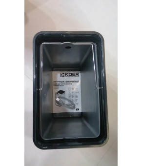 Сенсорное ведро для мусора Koer TC-020408-02 8 л, нержавеющая сталь (KR5588)