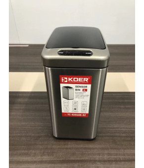 Сенсорное ведро для мусора Koer TC-020408-02 8 л, нержавеющая сталь (KR5588)