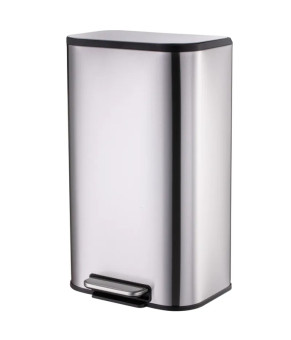 Ведро для мусора Mixxus Cubic-TC0112 SS Color 12л с плавным закрытием (MI7089)