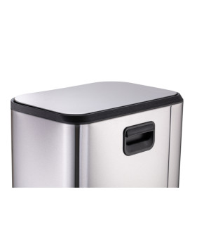 Ведро для мусора Mixxus Cubic-TC0112 SS Color 12л с плавным закрытием (MI7089)
