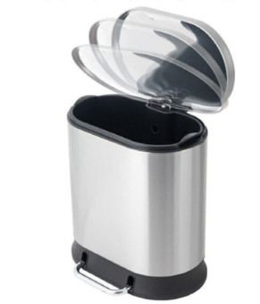Ведро для мусора Mixxus Premium Strong-TC0105 SS Color 5л (MI7080)