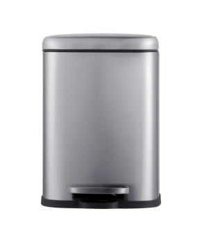 Ведро для мусора Mixxus Premium Style-TC0305 SS с плавным закрытием 5л (MI7060)