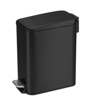 Ведро для мусора Mixxus Diverse-TC0312 Black 12л с плавным закрытием (MI7091)