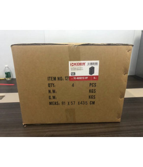 Сенсорное ведро для мусора Koer TC-020212-07 12 л графит (KR5585)